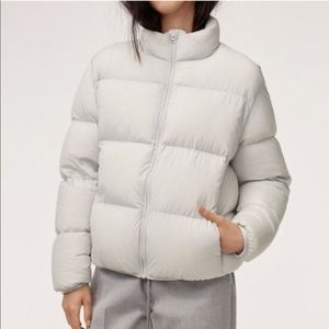 Babaton The Group Park City Puffer light grey XS